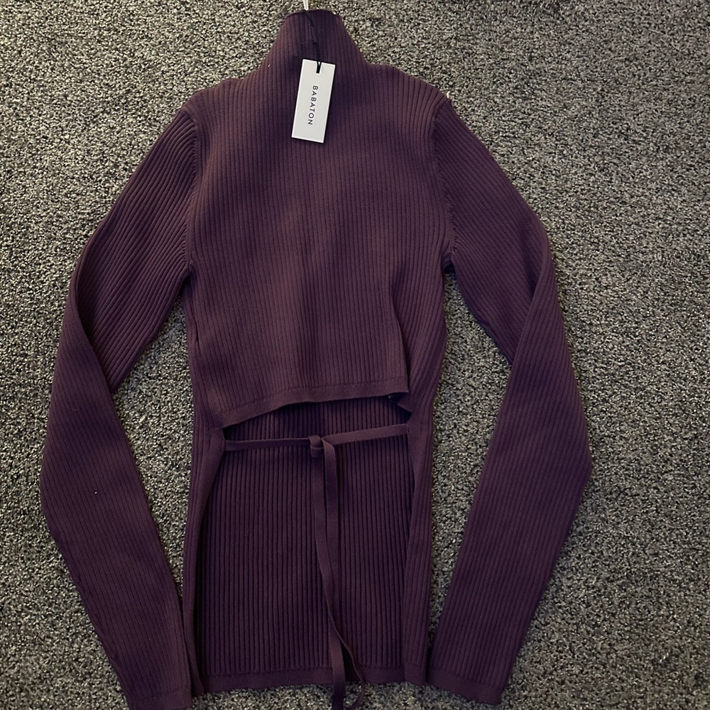 Babaton Ribbed Knit Top - Picture 2 of 3